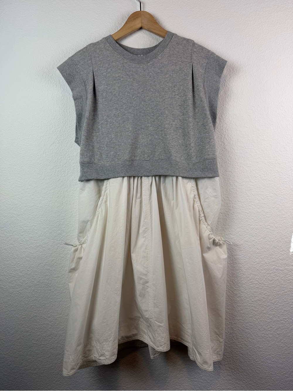 Anthropologie Daily Practice Twofer Babydoll Mini Dress